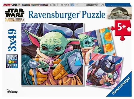Puzzle 3x49 Mandalorian - Ravensburger
