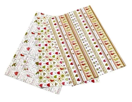 Karton 300g motywy świąteczne 24x34cm 3ark MIX - Galeria Hobby