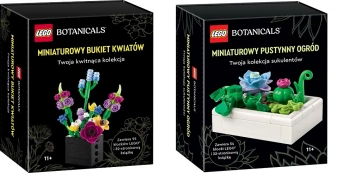 PAKIET LEGO Master Brand. Pustynny ogród + Kwiatowy bukiet