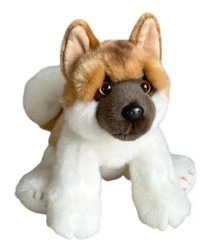 Pies Akita siedzący 28 cm - Dubi