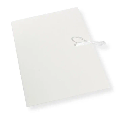 Teczka A4 wiązana biała 300gsm (10szt) - Penword