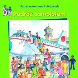 Podróż samolot. Poznaj nowe słowa i ułóż puzzle - Gisela Fischer