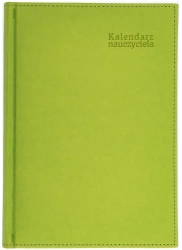Kalendarz naucz. 2025/26 A5 tyg. Vivella seledyn - praca zbiorowa