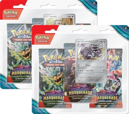Pokemon TCG: SV 06 3-pack MIX - The Pokemon Company International (Y)