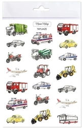 Tatuaże zmywalne Pojazdy - Mama Maluje