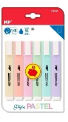 Zakreślacz pastelowy 6szt - MP Main Paper