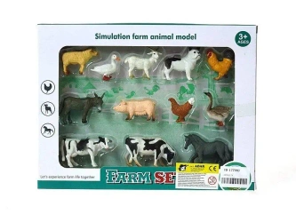 Zwierzęta gospodarskie 12szt - ADAR