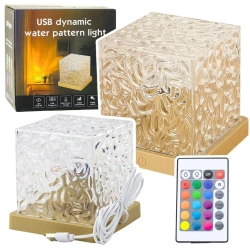 Lampka nocna LED Zorza 16kol - Leantoys