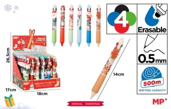 Długopis 4-kolorowy świąteczny (36szt) - MP Main Paper