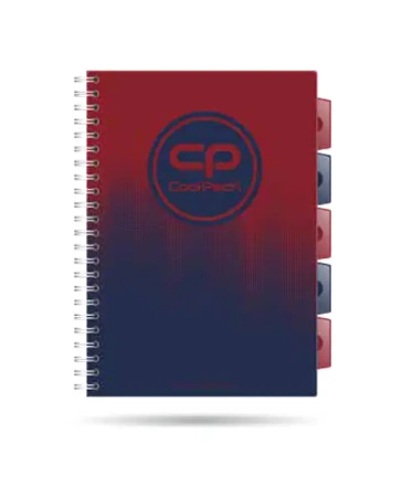 Kołozeszyt A4 100k kratka PP Coolpack gradient costa - PATIO