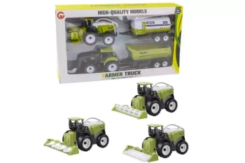 Kombajn i traktor z przyczepami 9972-30B 09189