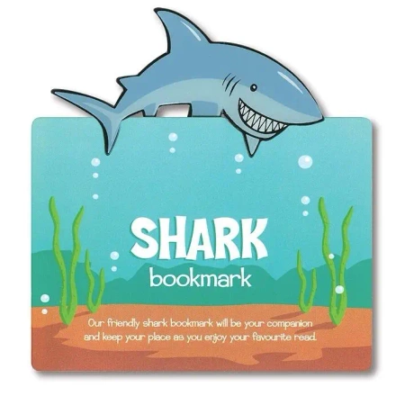 Zwierzęca zakładka do książki - Shark - Rekin - IF
