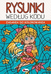 Rysunki według kodu. Zadania do kolorowania - Piotr Kozera