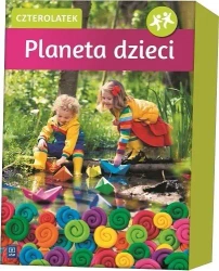 Planeta dzieci Czterolatek BOX WSiP - praca zbiorowa
