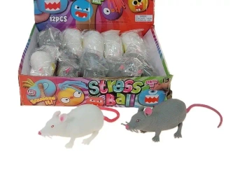 Gniotek mysz szczur (12szt) - ADAR