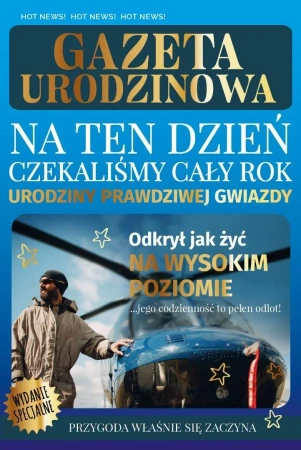 Karnet Urodziny gazeta - Armin Style