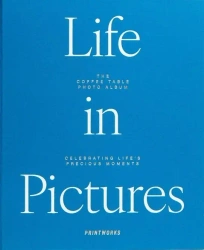 Fotoalbum - Life in Pictures niebieski - PRINTWORKS