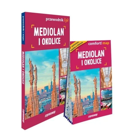 Mediolan i okolice light: przewodnik + mapa w.2025 - praca zbiorowa