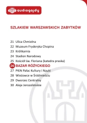 audiobook Bazar Różyckiego. Szlakiem warszawskich zabytków - Ewa Chęć