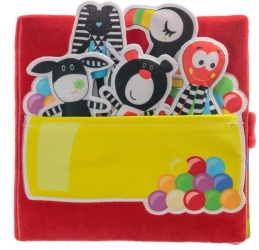 Książeczka sensoryczna Lot Balonem - Hencz Toys