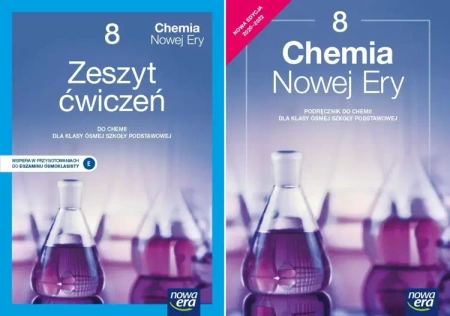 Chemia Nowej Ery 8 Podręcznik Zeszyt ćwiczeń - Elżbieta Megiel, Małgorzata Mańska