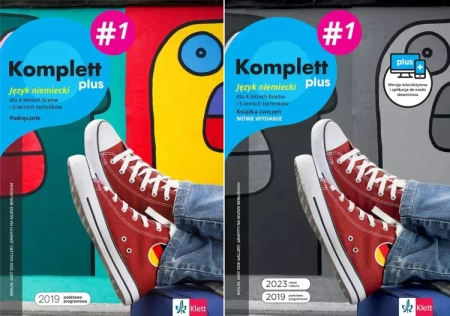 Komplett plus 1 Podręcznik Książka ćwiczeń Klett - praca zbiorowa