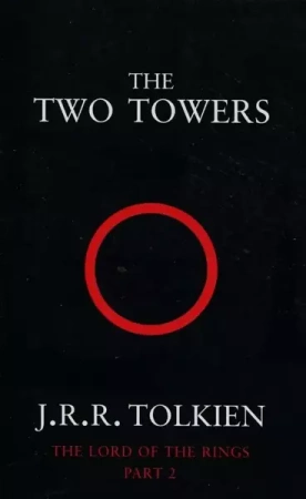 LOTR 2. Two Towers (black ed, A-format) - J.R.R. Tolkien