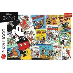 Puzzle 1000 W świecie Mikiego - Trefl
