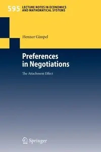 Preferences in Negotiations - Gimpel Henner
