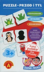 Zabawa i nauka. Puzzle - Przód i tył