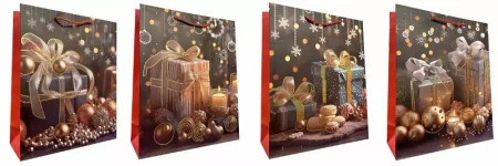 Torebka prezentowa L Boże Narodzenie mix - Ju-Piter