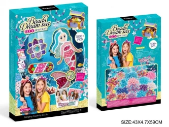 Zestaw koralików Syrenka ponad 500szt - Madej