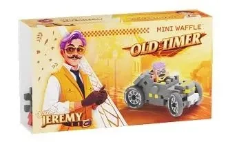 Mini Waffle 50el Cars: Grey Old Timer - Marioinex