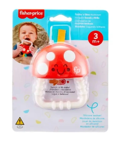 Grzybek gryzaczek ze światełkami - Fisher Price