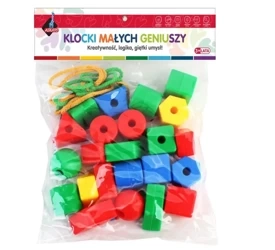 Klocki Geometryczne 22 elementy - Askato