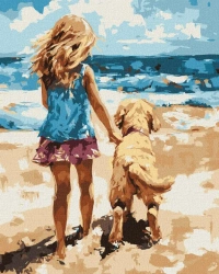 Malowanie po numerach - Zawsze razem 40x50cm - Ideyka