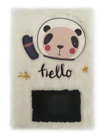 Notes pluszowy A5/80K Panda EASY - Easy Stationery