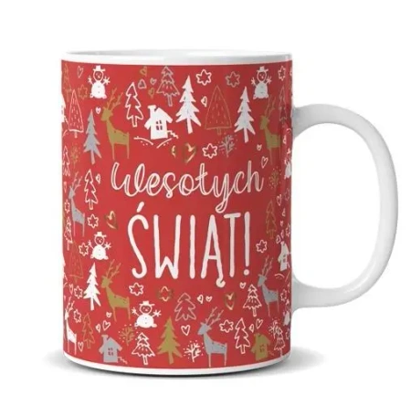 Kubek Premium Q Boże Narodzenie - Kukartka