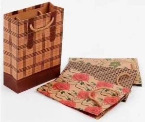 Torebka papierowa Craft mała Ornament MIX - Fandy