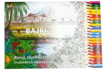 Kolorowanka - Tam gdzie mieszkaja Bajki 2