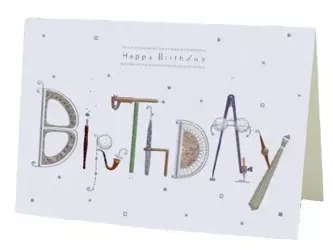 Karnet B6 + koperta Urodziny napis - Turnowsky