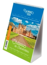 Kalendarz 2026 B6 pionowy ze spiralką pałace - praca zbiorowa