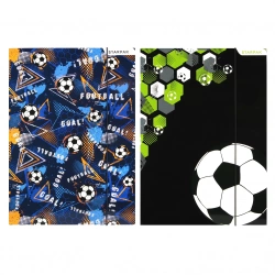 Teczka z gumką A4 Football mix - STARPAK