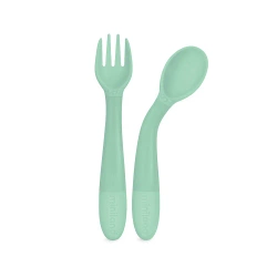 Zestaw silikonowych sztućców - Ocean