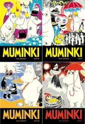PAKIET Muminki t. 1-4 Jansson Tove KOMIKSY - Tove Jansson
