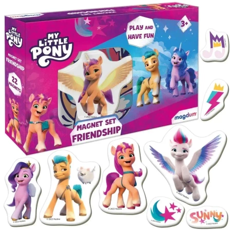 My Little Pony Przyjaciele - zestaw magnesów - Aston Active