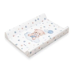 Przewijak usztywniany miś niebieski 47x70cm - Baby Mix