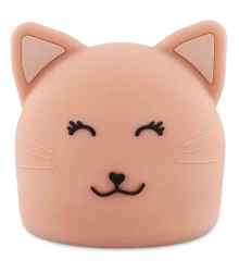 Lampka nocna silikonowa Kot - Trixie Baby