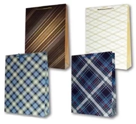 Torebka ozdobna laminowana PL-9 duża grafika - Panorama