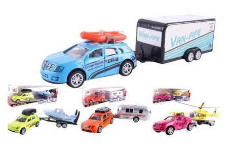 Pojazd wakacyjny z przyczepą mix - Pro Kids